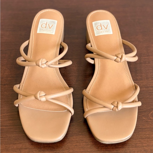 Dolce Vita - Cross Knot Open Toe Sandals - Tan - Picture 2 of 8